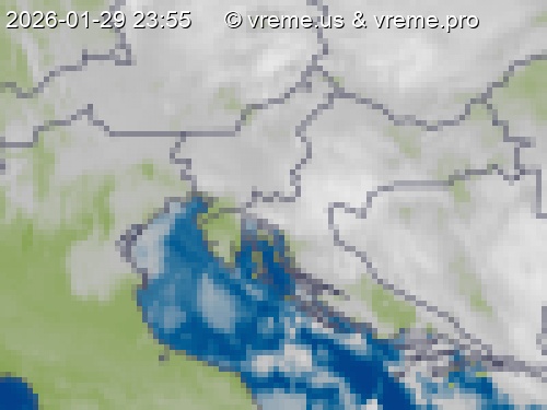 Oblačnost Slovenija