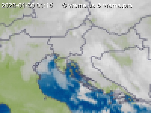 Oblačnost Slovenija