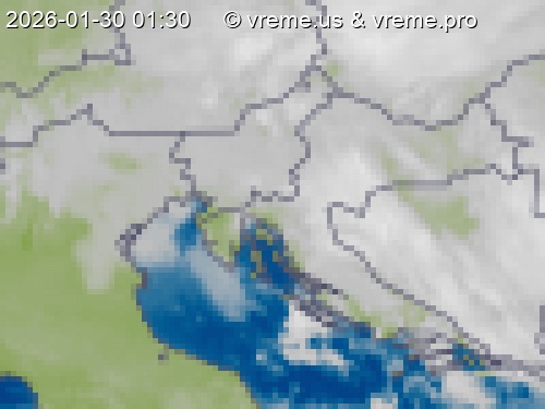 Oblačnost Slovenija