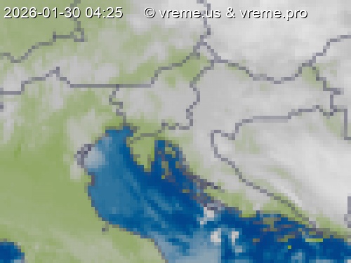 Oblačnost Slovenija