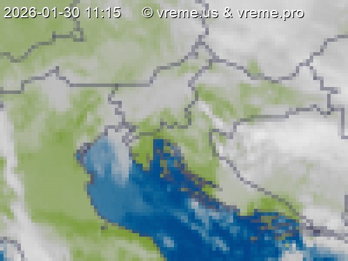 Oblačnost Slovenija