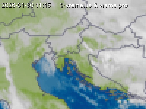 Oblačnost Slovenija
