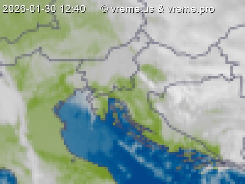 Oblačnost Slovenija