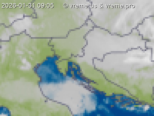 Oblačnost Slovenija