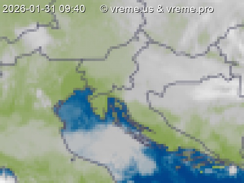 Oblačnost Slovenija