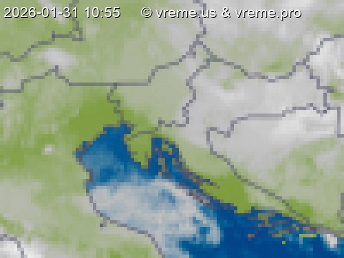 Oblačnost Slovenija