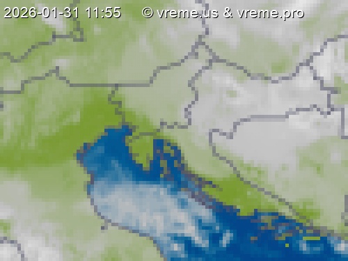 Oblačnost Slovenija