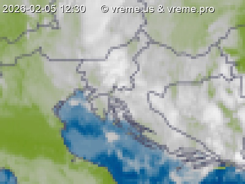 Oblačnost Slovenija