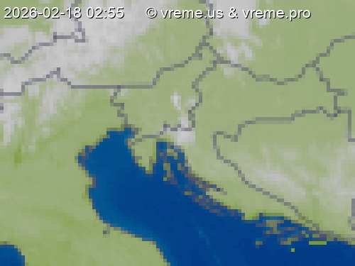 Oblačnost Slovenija