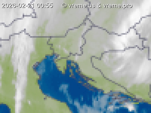 Oblačnost Slovenija