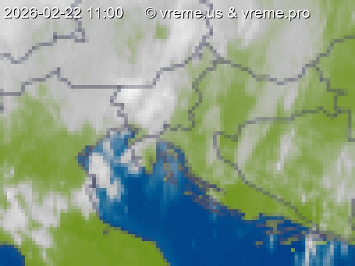 Oblačnost Slovenija