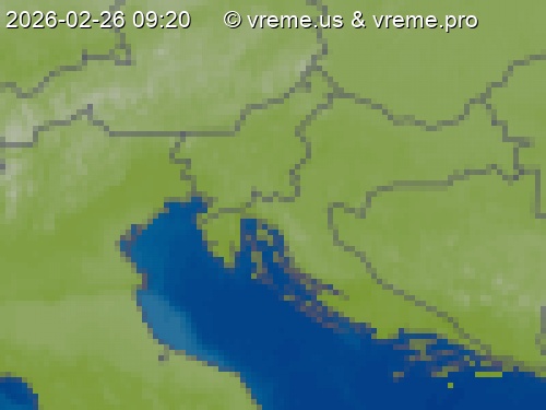 Oblačnost Slovenija