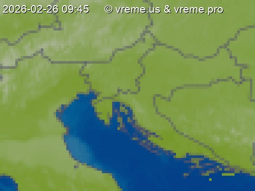 Oblačnost Slovenija