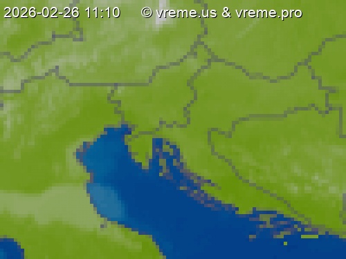 Oblačnost Slovenija