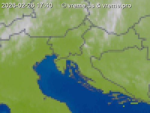 Oblačnost Slovenija