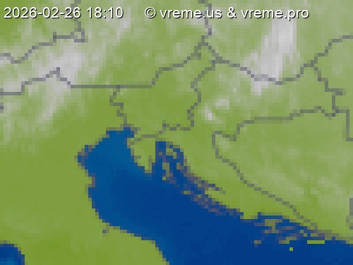 Oblačnost Slovenija