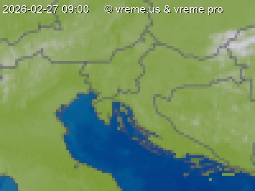 Oblačnost Slovenija