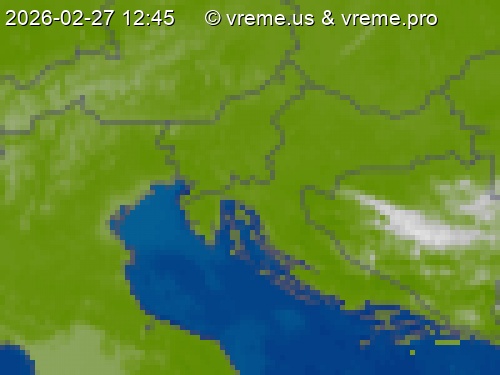 Oblačnost Slovenija