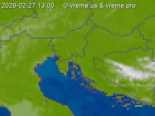 Oblačnost Slovenija