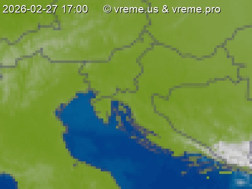 Oblačnost Slovenija