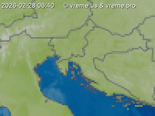 Oblačnost Slovenija