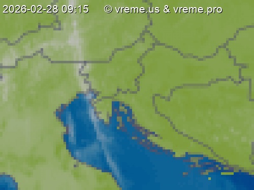 Oblačnost Slovenija