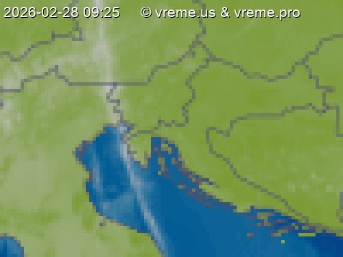 Oblačnost Slovenija