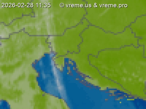 Oblačnost Slovenija