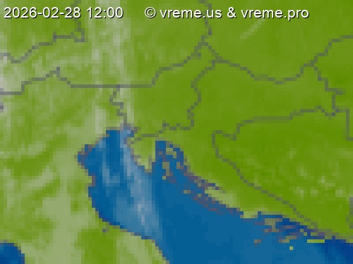 Oblačnost Slovenija