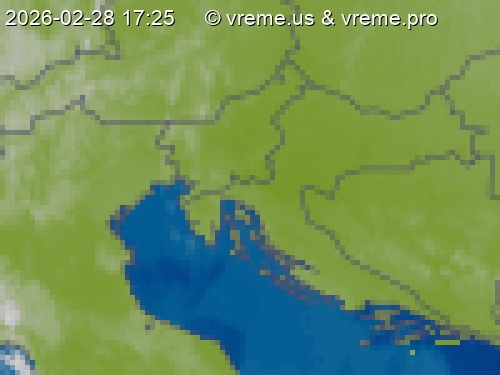 Oblačnost Slovenija