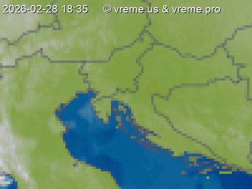 Oblačnost Slovenija