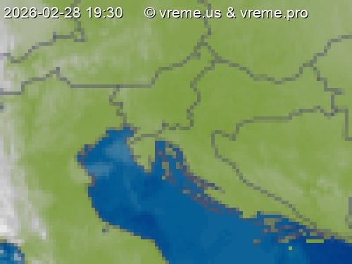 Oblačnost Slovenija