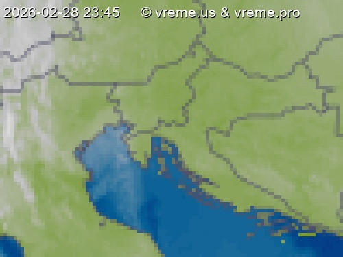 Oblačnost Slovenija