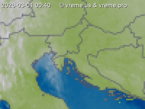 Oblačnost Slovenija