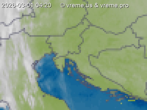 Oblačnost Slovenija