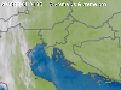 Oblačnost Slovenija