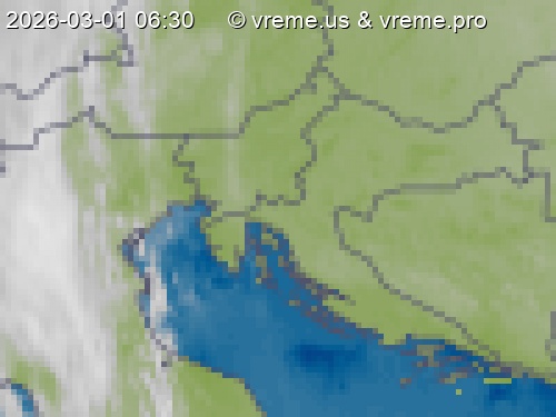 Oblačnost Slovenija