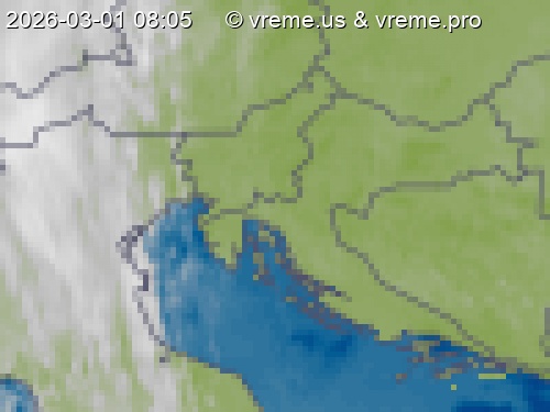 Oblačnost Slovenija