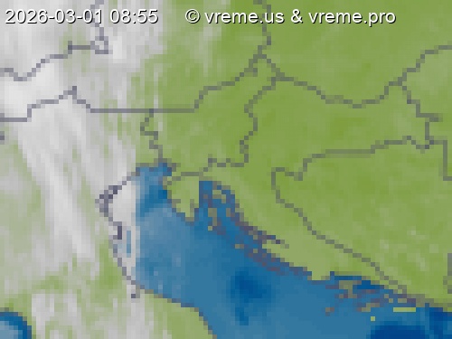 Oblačnost Slovenija