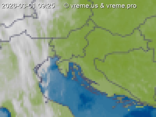 Oblačnost Slovenija