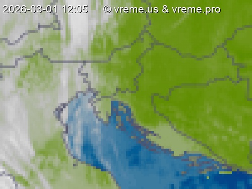 Oblačnost Slovenija