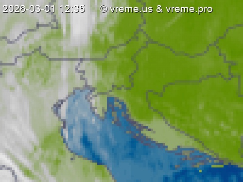 Oblačnost Slovenija