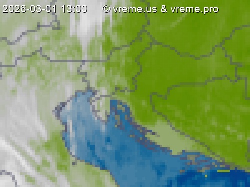 Oblačnost Slovenija