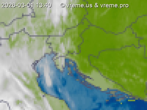 Oblačnost Slovenija