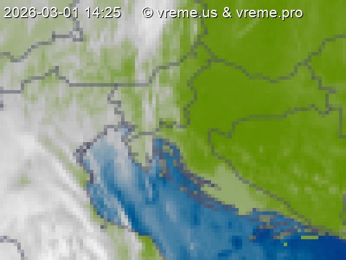 Oblačnost Slovenija