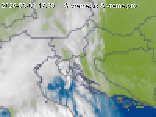 Oblačnost Slovenija