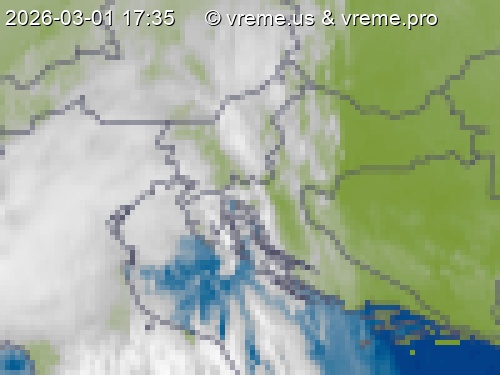 Oblačnost Slovenija