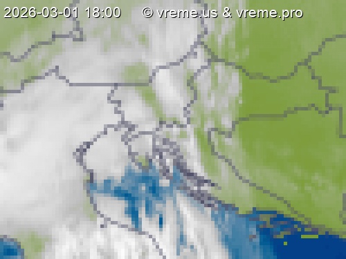 Oblačnost Slovenija