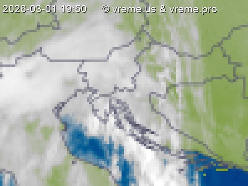 Oblačnost Slovenija