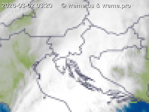 Oblačnost Slovenija